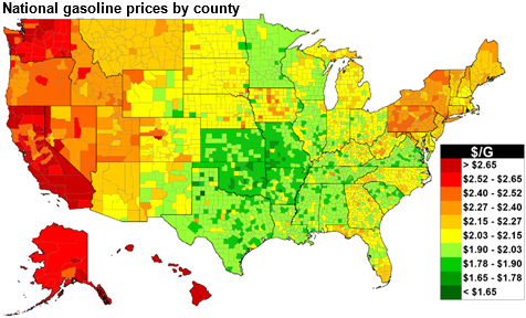 Us gas price