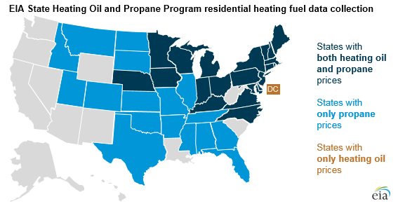 EIA state heating oil and propane program residential heating fuel data collection